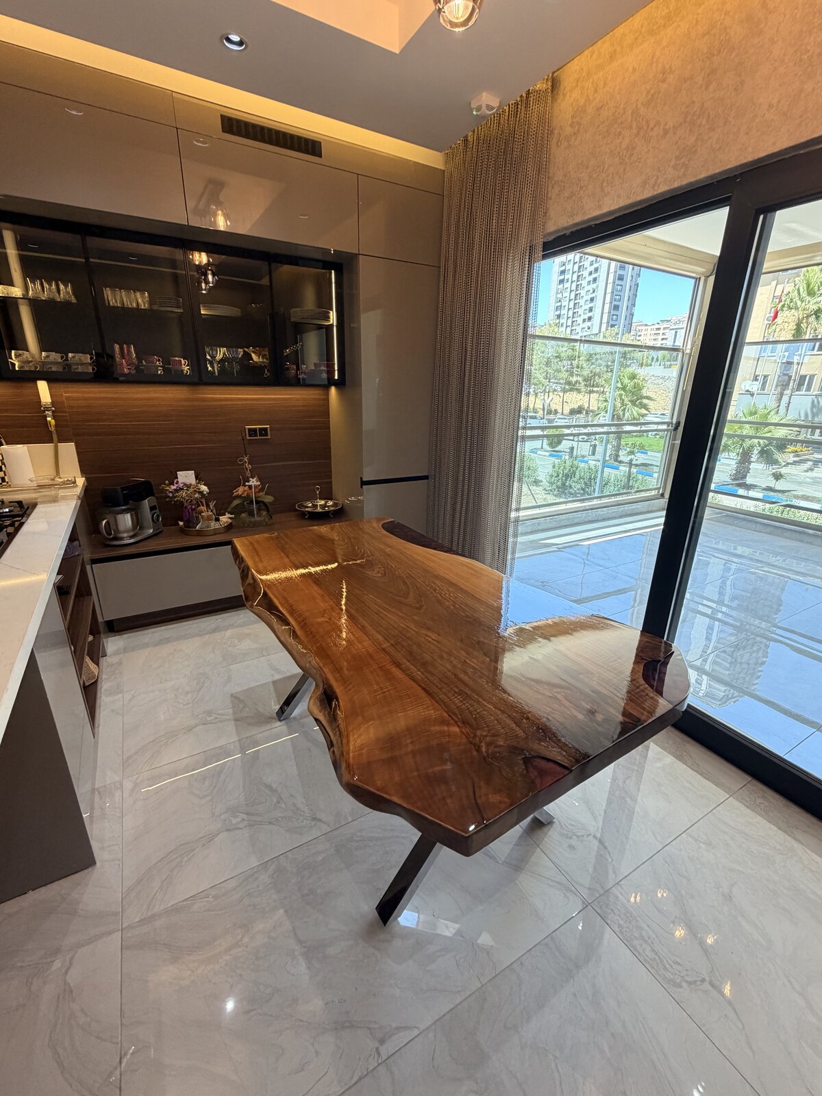 wood surface — after MKK protection